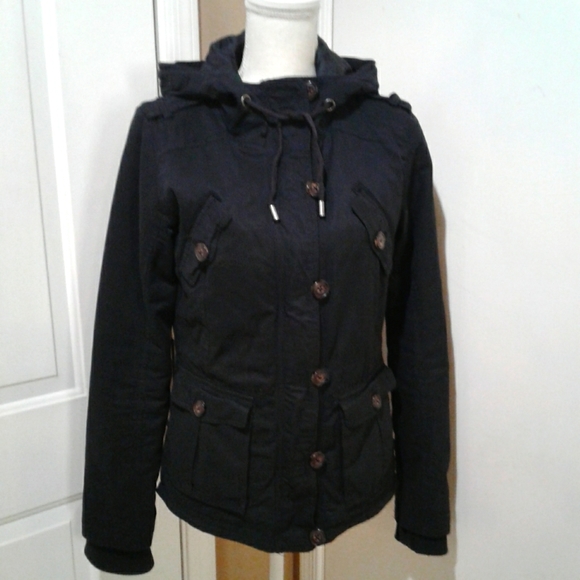 🌺 Like New Aeropostale Heavy Winter Trench Jacket - Picture 1 of 12